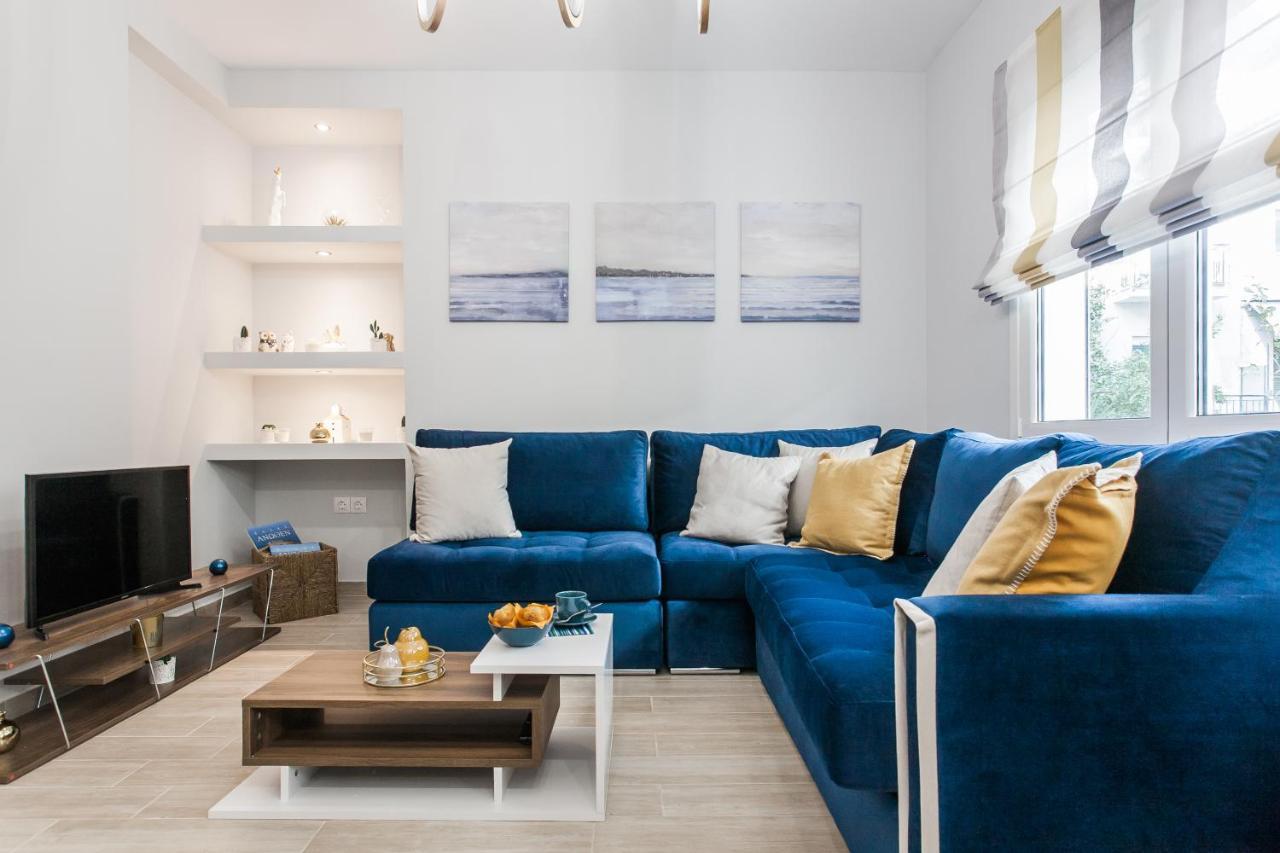 Luxury Seaside Apartment Next To Starbucks Opossite The Beach Park Of Flisvos Афіни Екстер'єр фото