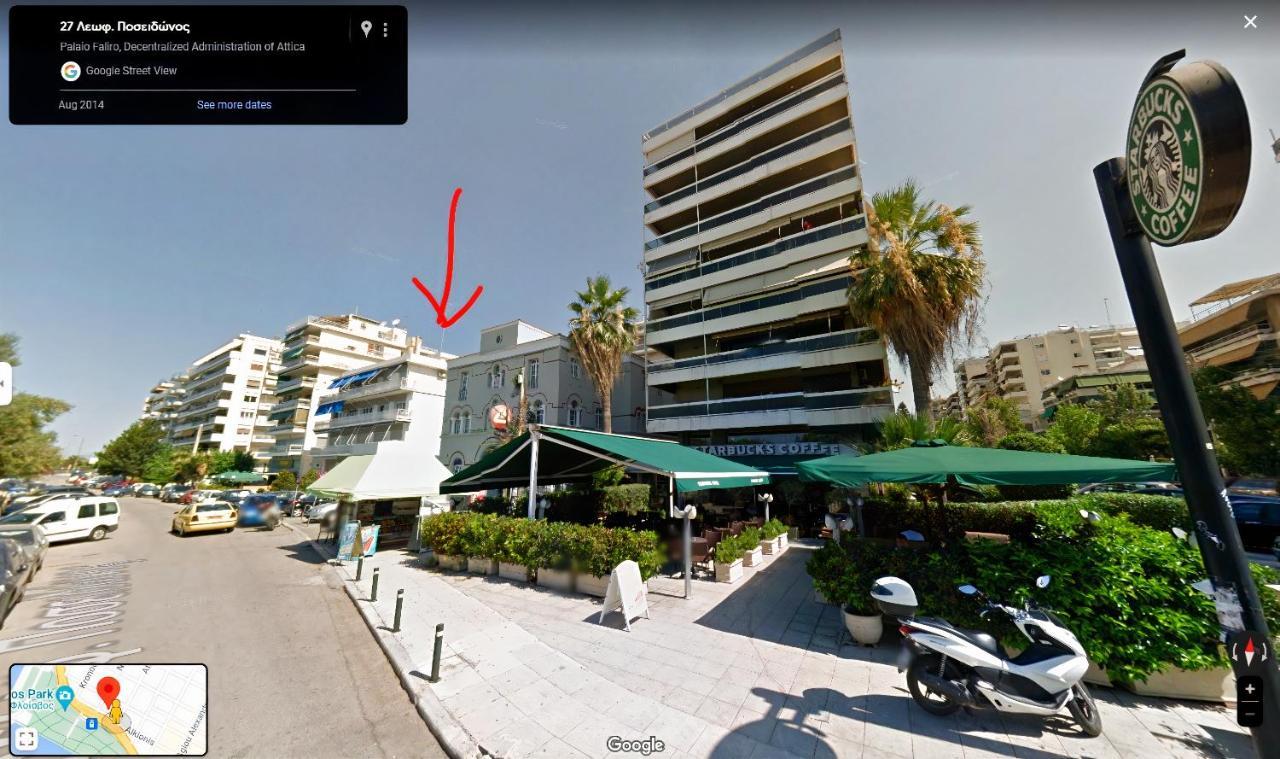 Luxury Seaside Apartment Next To Starbucks Opossite The Beach Park Of Flisvos Афіни Екстер'єр фото